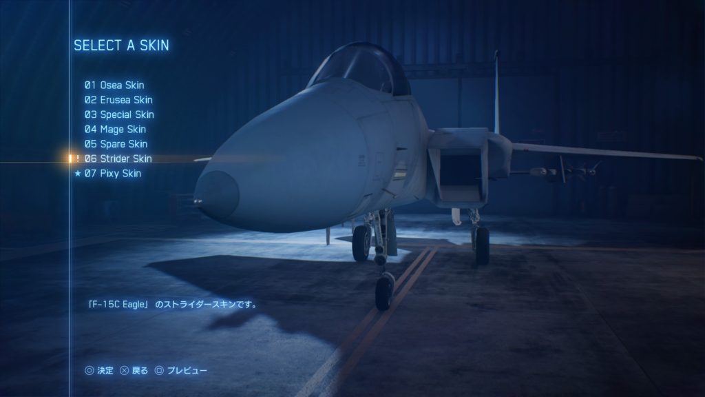 ACE COMBAT™ 7: SKIES UNKNOWN_F-15C Eagle 06 Strider Skin
