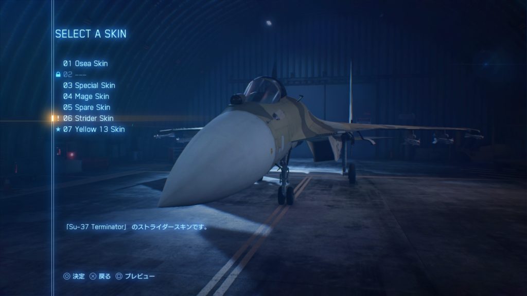ACE COMBAT™ 7: SKIES UNKNOWN_Su-37 Terminator 06 Strider Skin