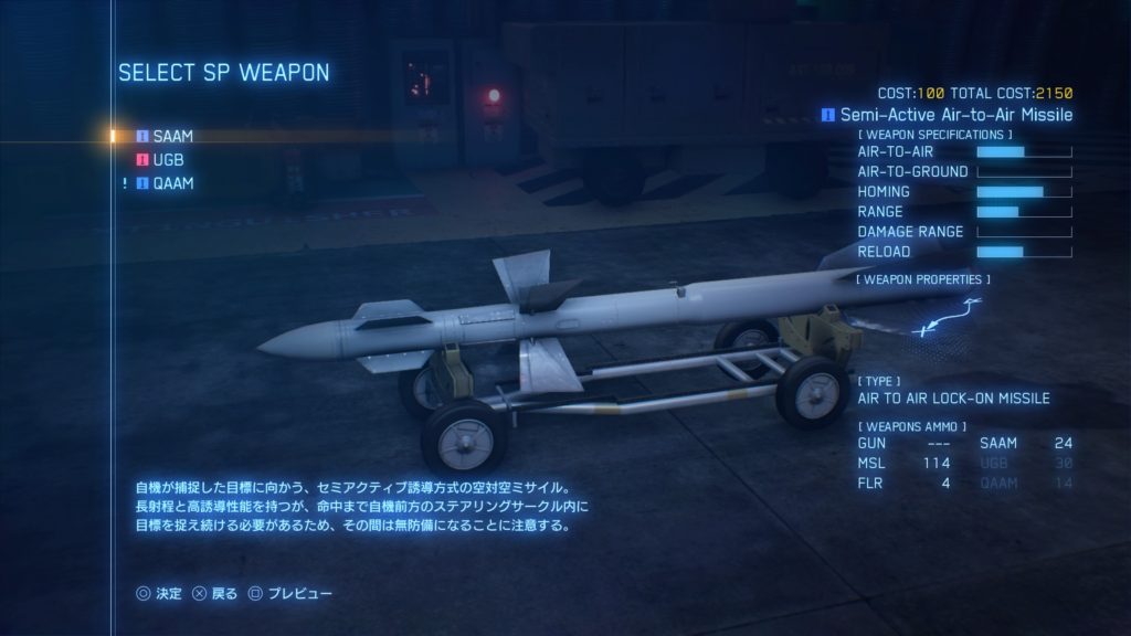 ACE COMBAT™ 7: SKIES UNKNOWN_Su-47 Berkut SAAM