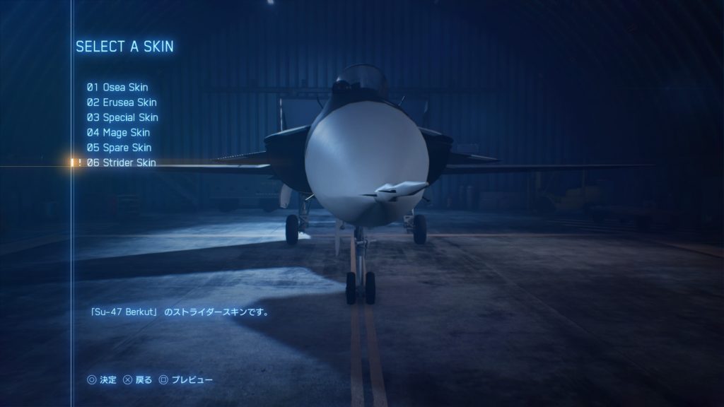 ACE COMBAT™ 7: SKIES UNKNOWN_Su-47 Berkut 06 Strider Skin